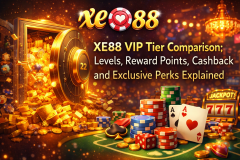 XE88 VIP Tier Comparison — Levels, Rewa - XE88 Malaysia